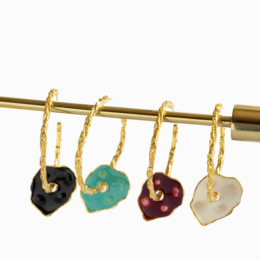 Color Crush Multiway Hoops - Turquoise