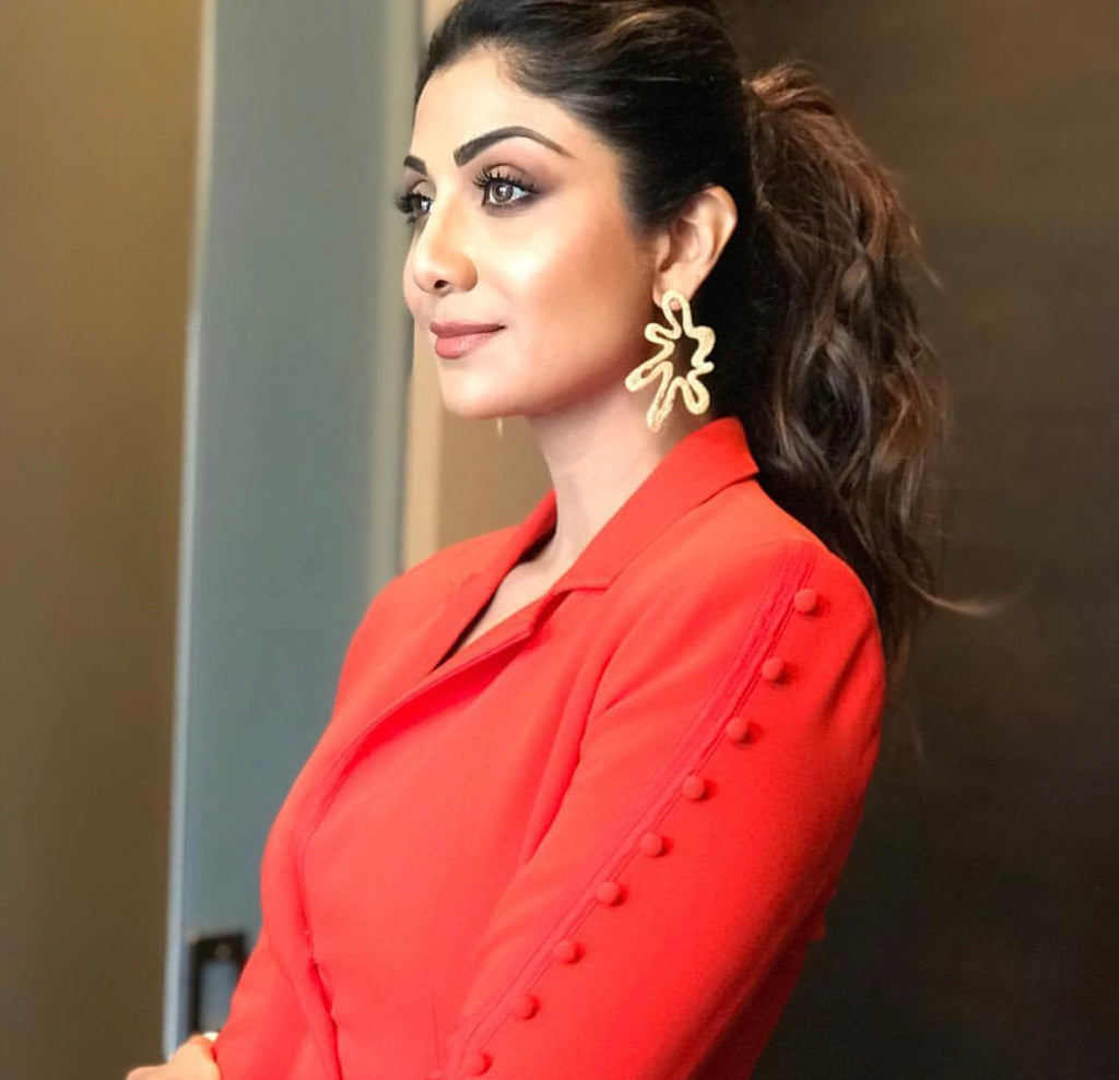 Shilpa Shetty - Burst Earrings