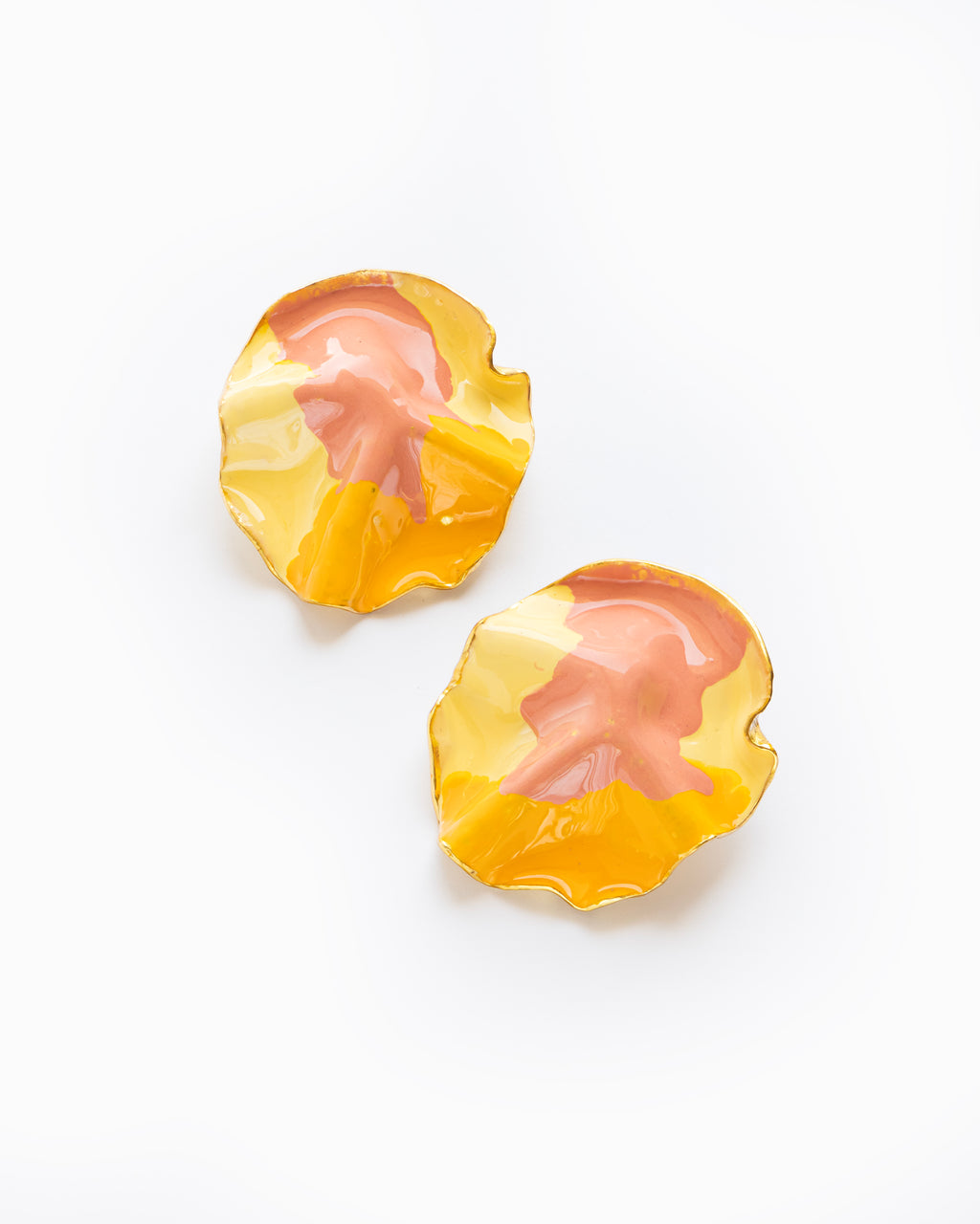 Sunrise Swirl earrings