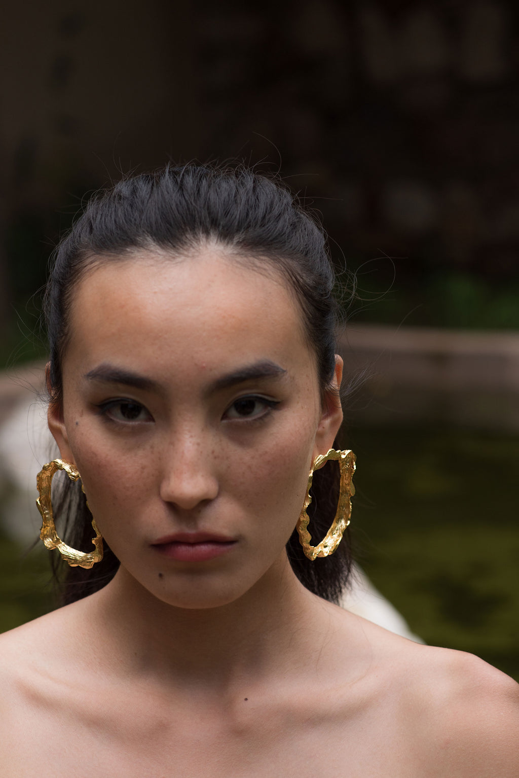 Bark texture classic hoops