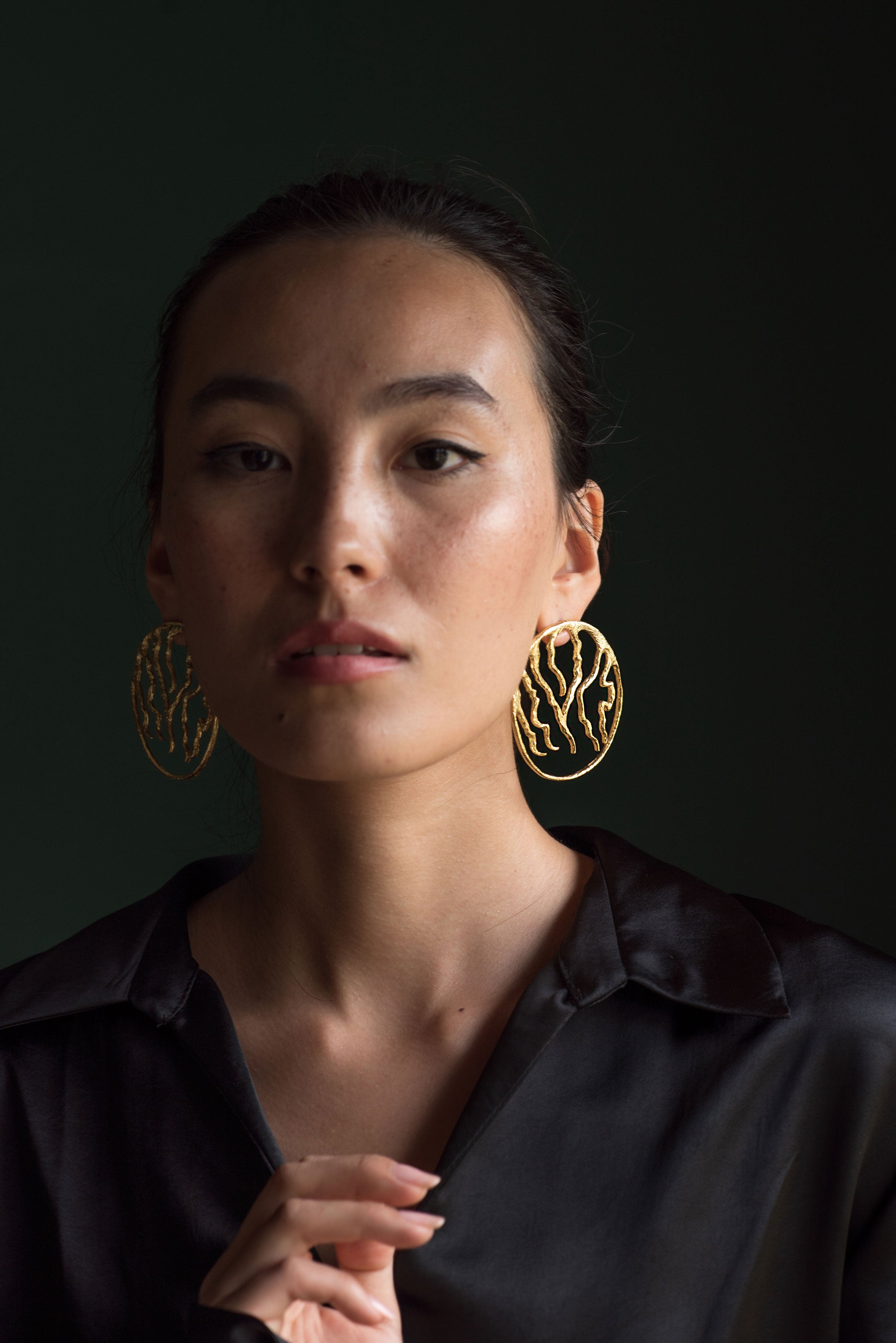 Kintsugi earrings