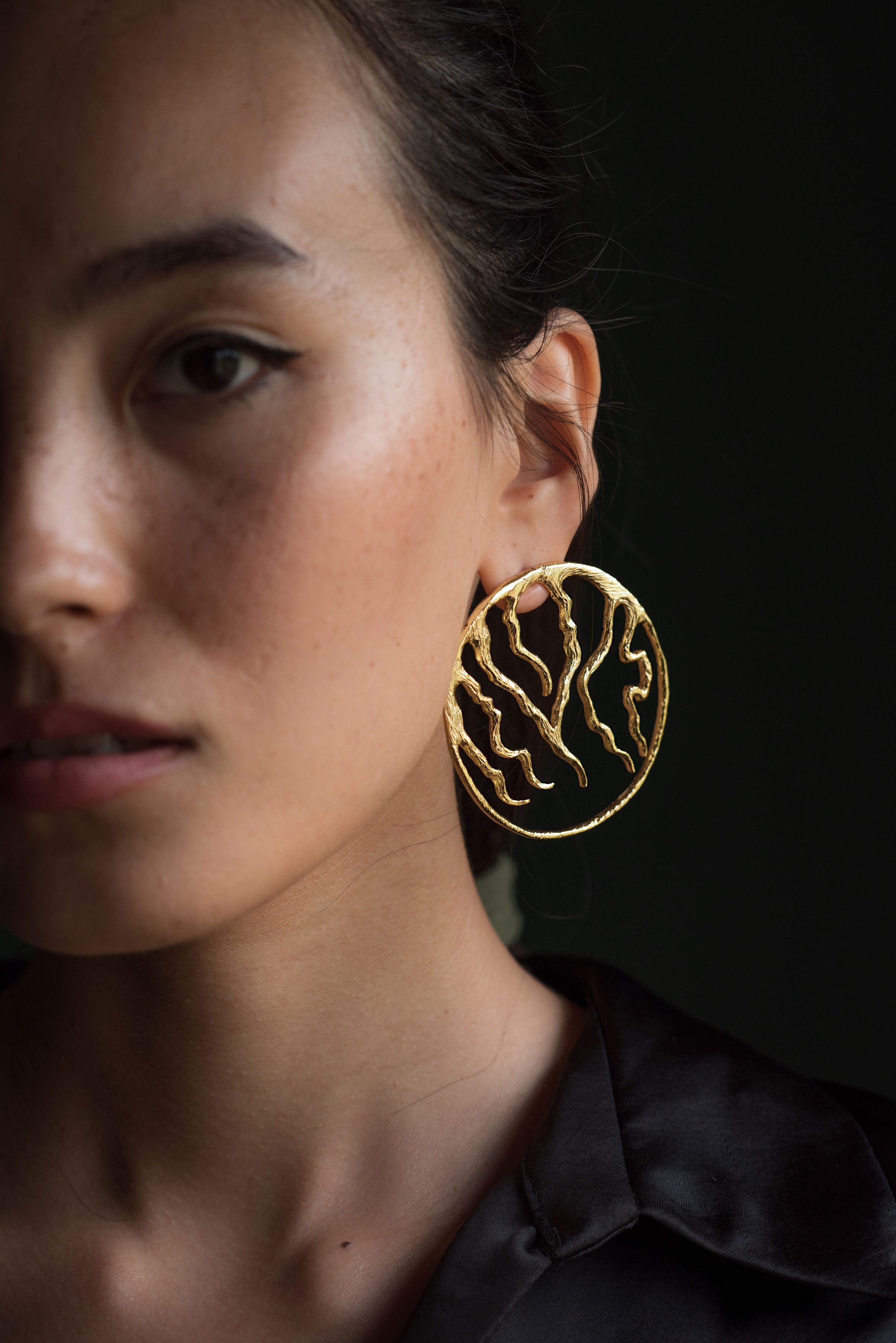 Kintsugi earrings