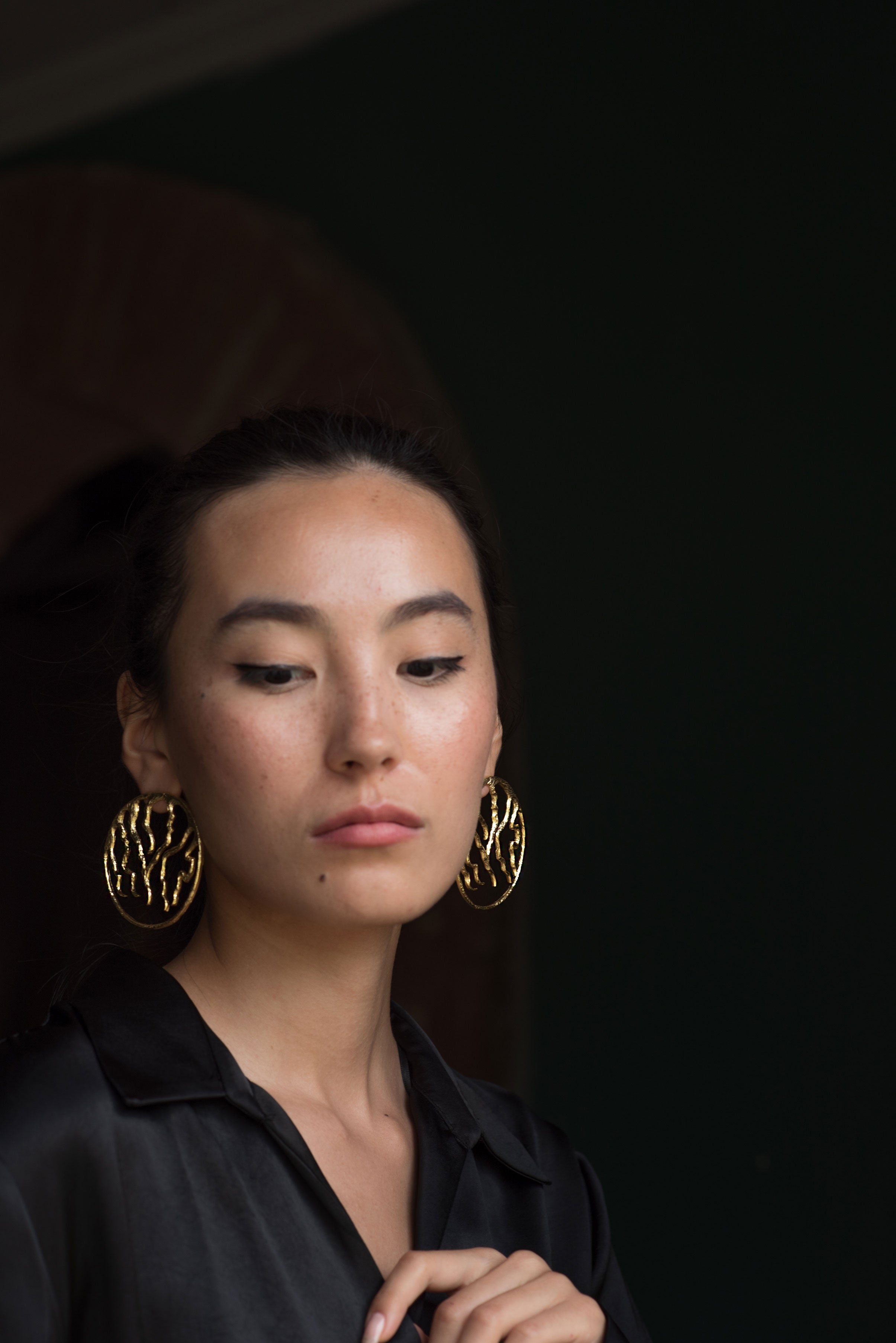 Kintsugi earrings