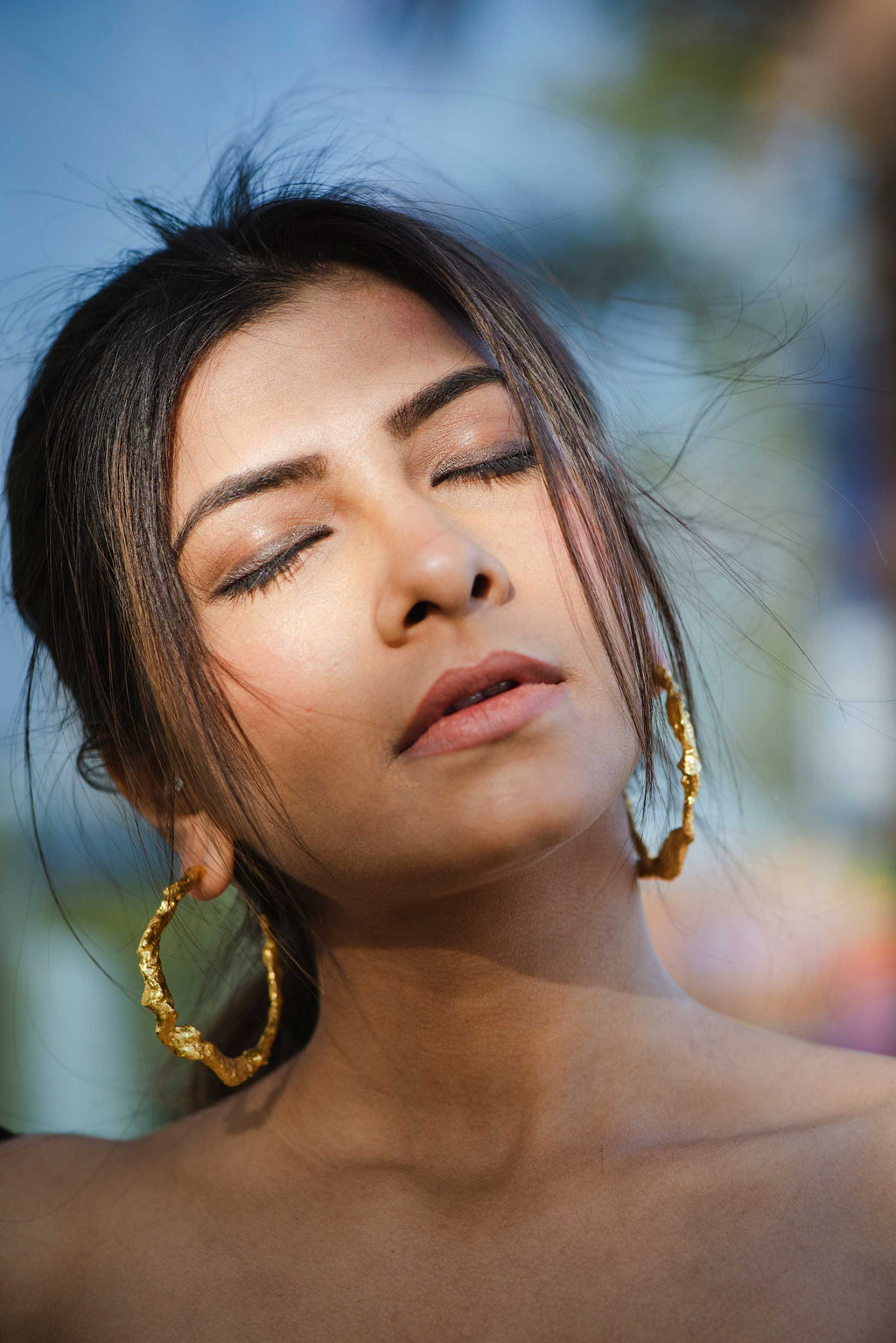 Masaba Gupta - Chunky Foil Hoops