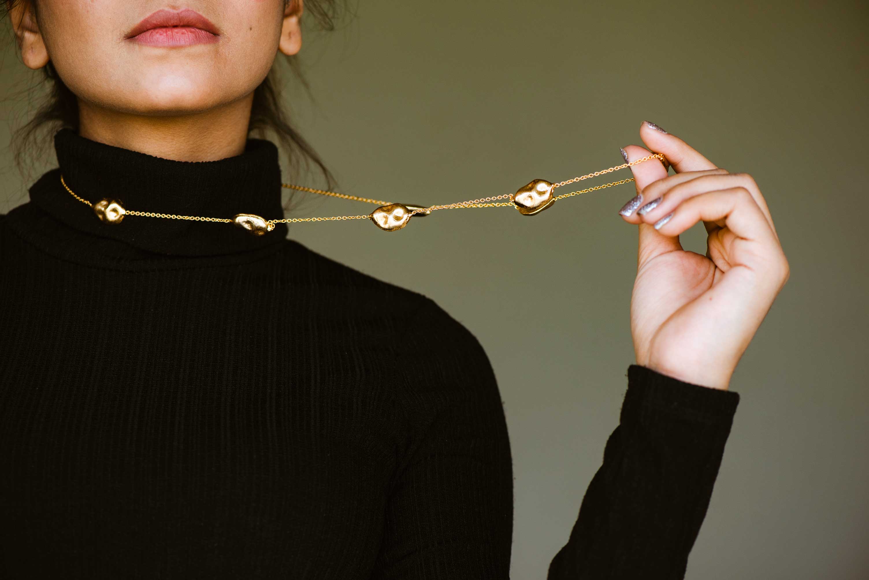 Long Chunky Necklace