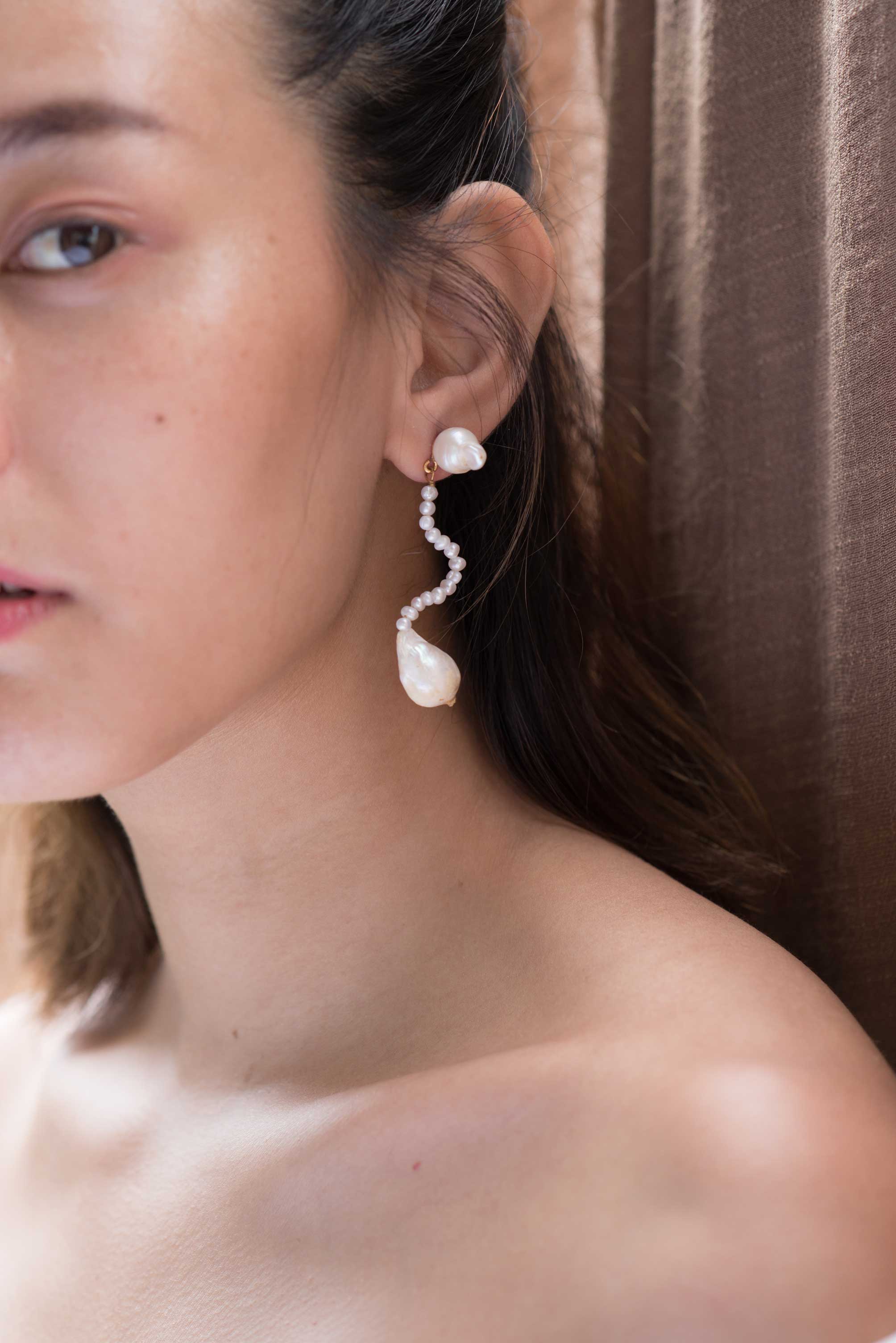 Baroque Pearl Earrings