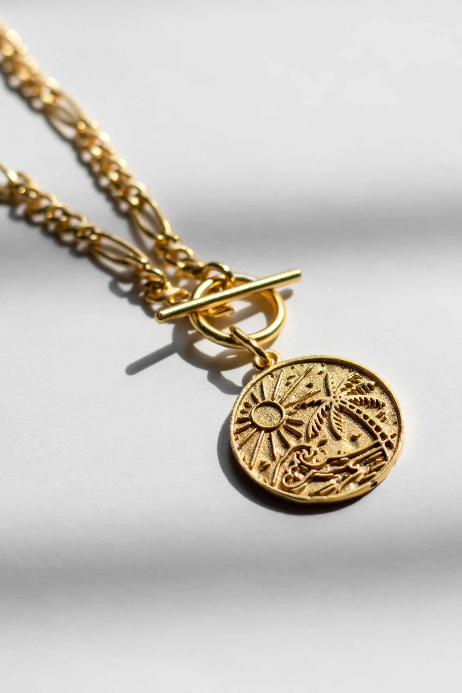 Summer coin necklace