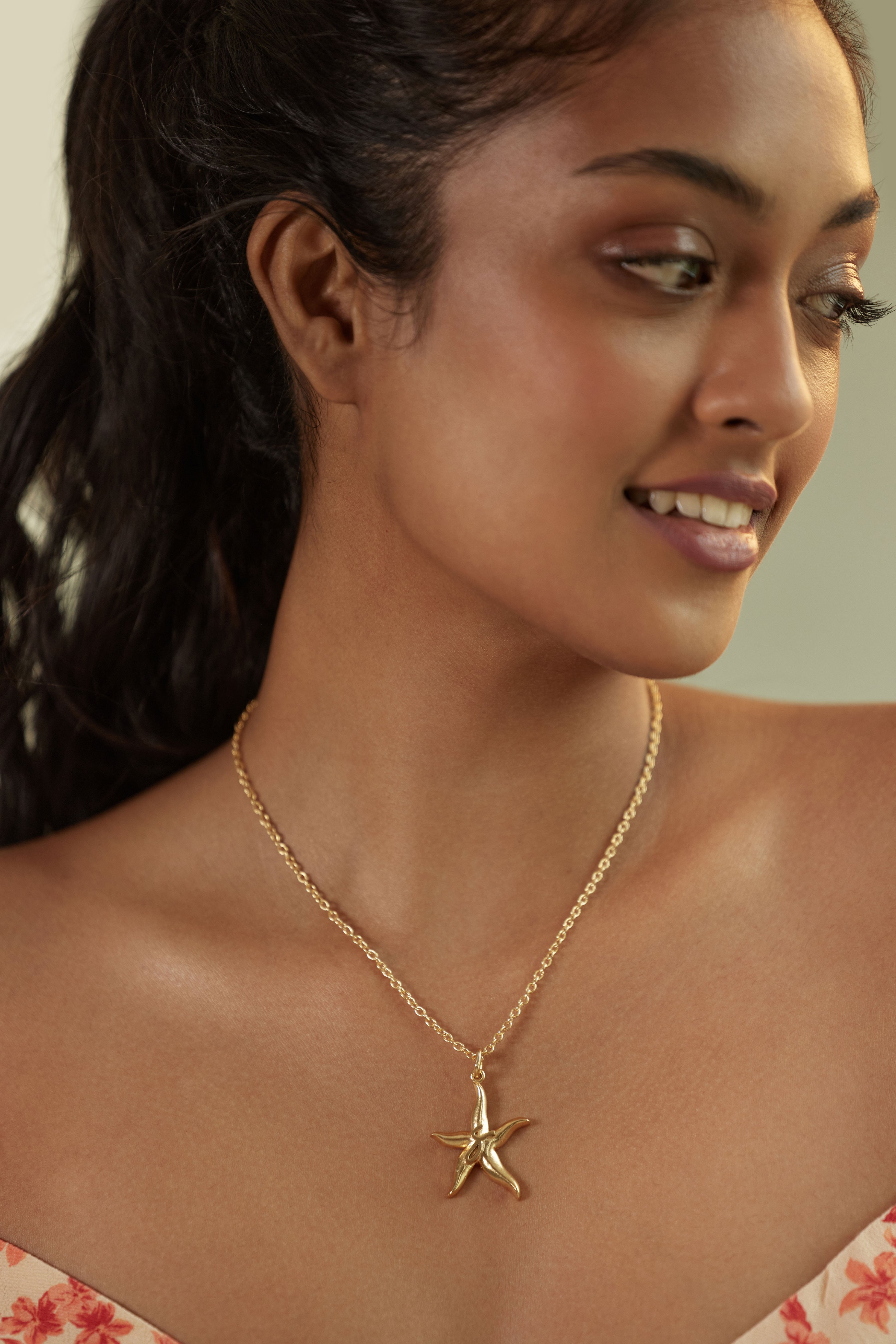 Kareena Kapoor - Starfish monogram necklace