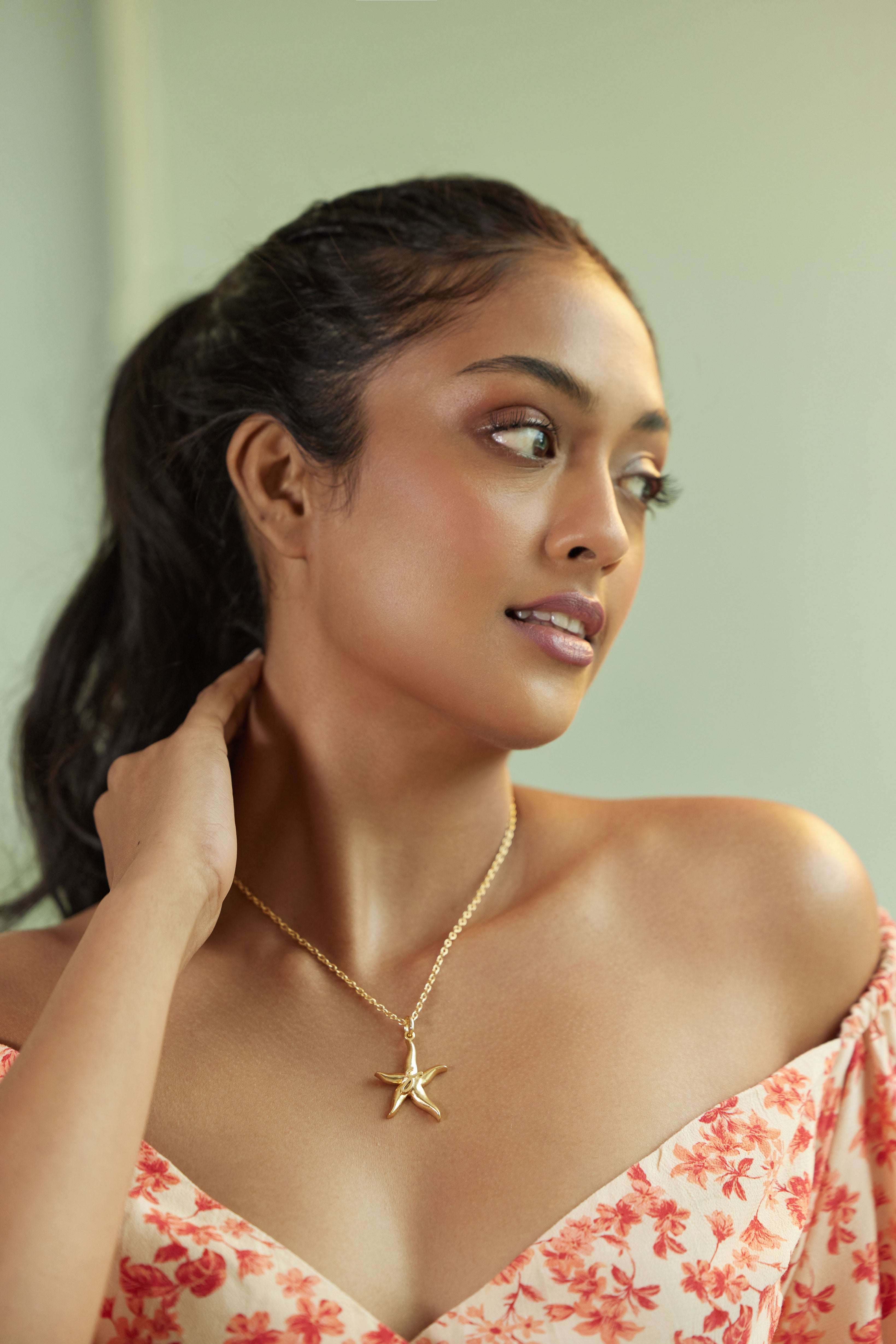 Kareena Kapoor - Starfish monogram necklace